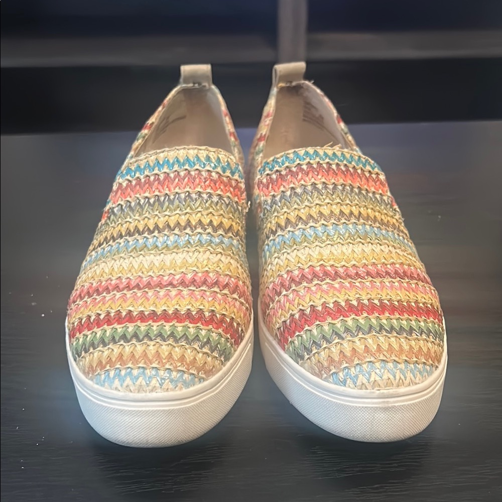 Multicolor Slip-On Women's Shoes